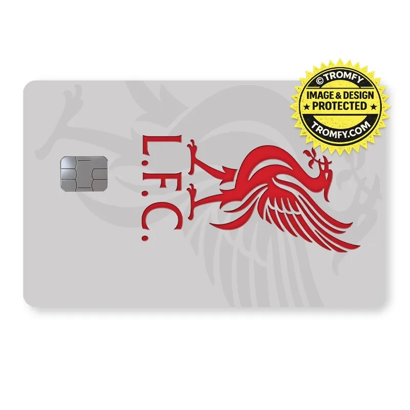Kortdekal i en fotbollsklubbs röda färger